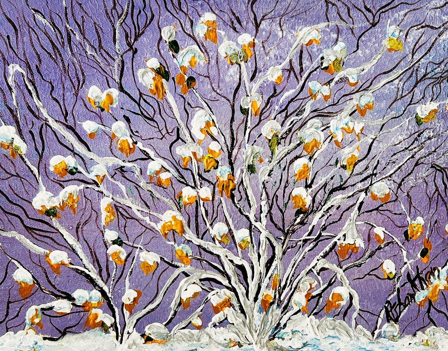Snow caps