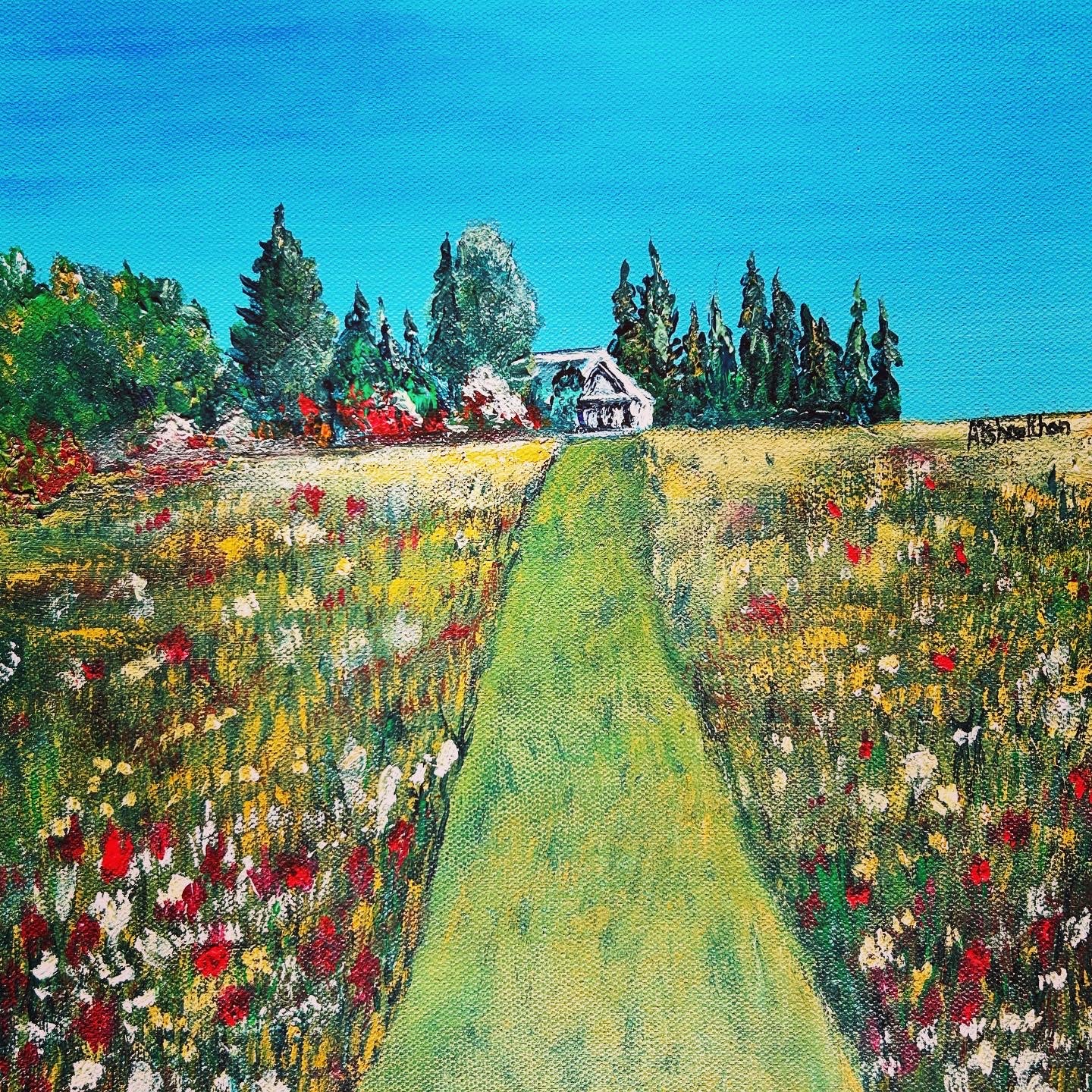 The path, original painting