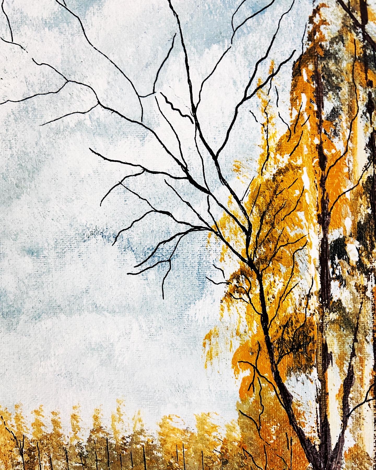 Shadows, original painting