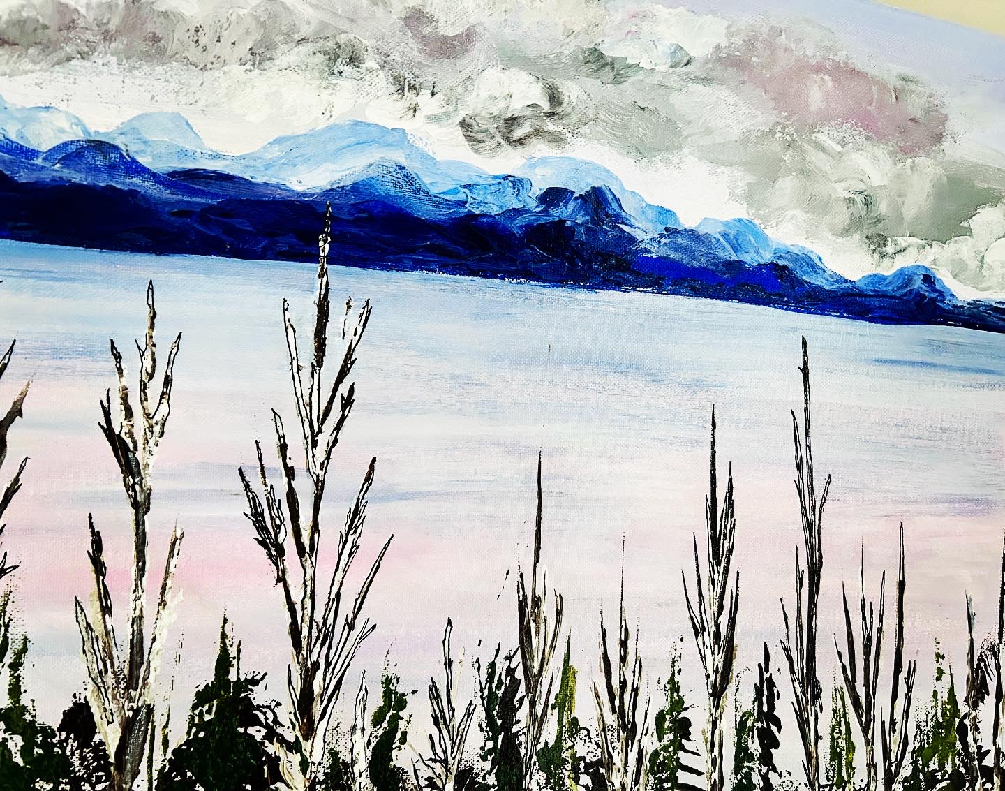 West coast, original painting