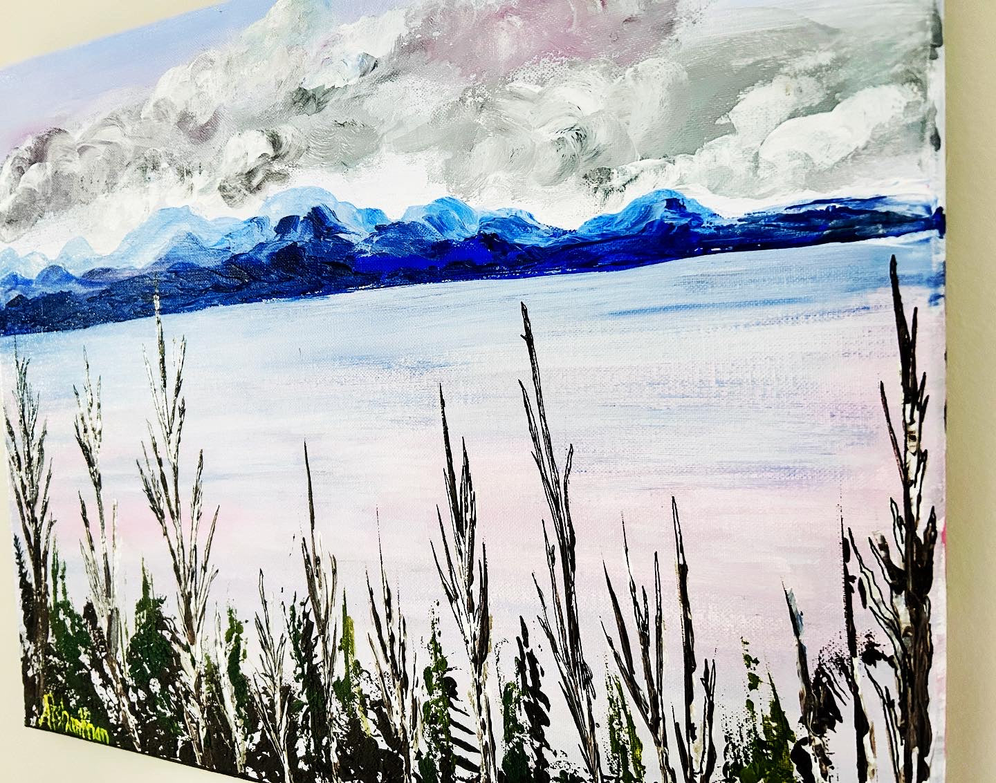 West coast, original painting