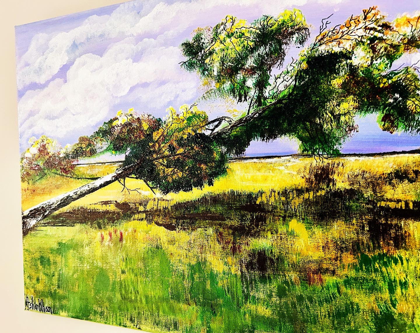 Hanging on, original painting