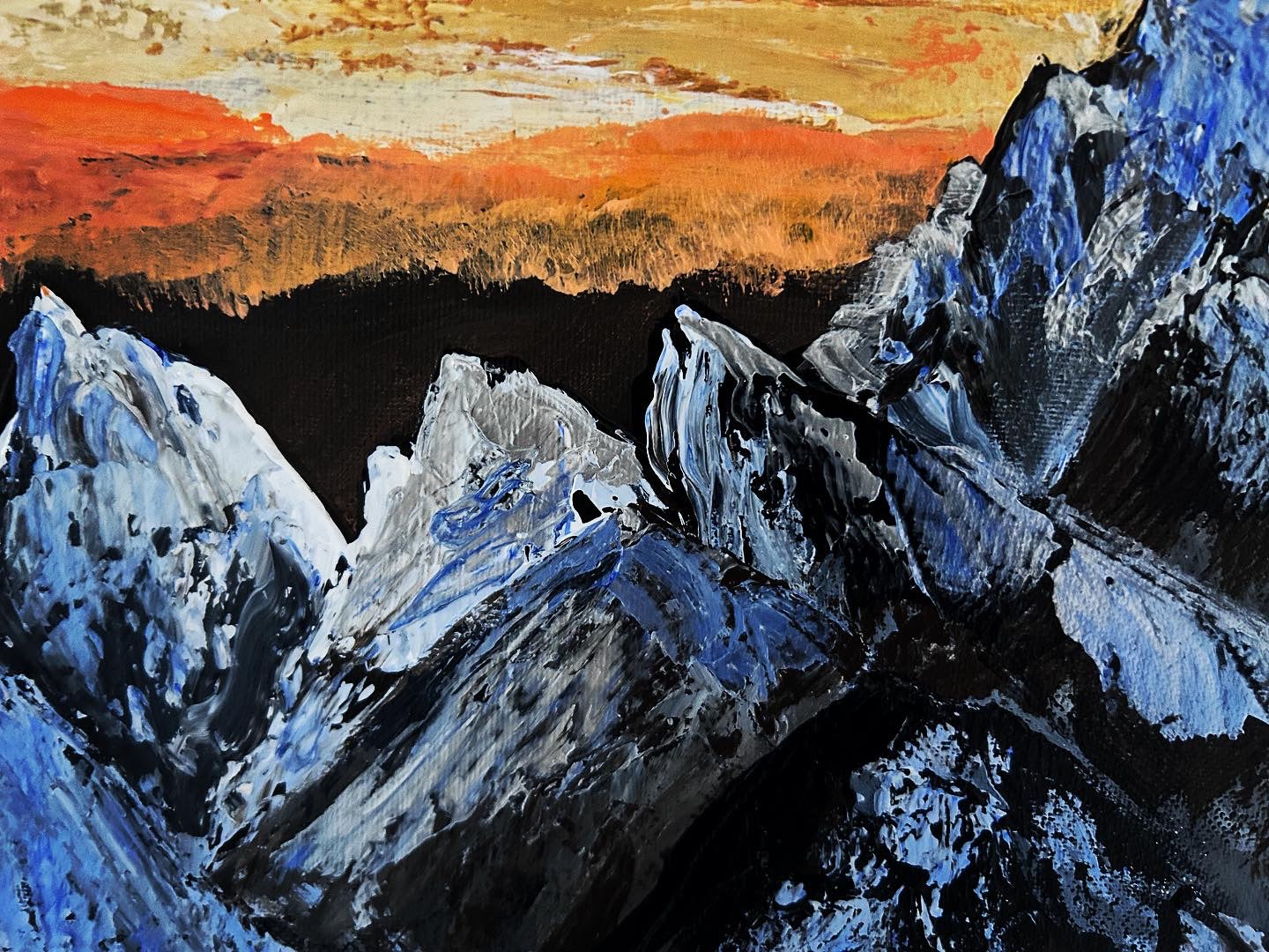 Mount Everest Painting