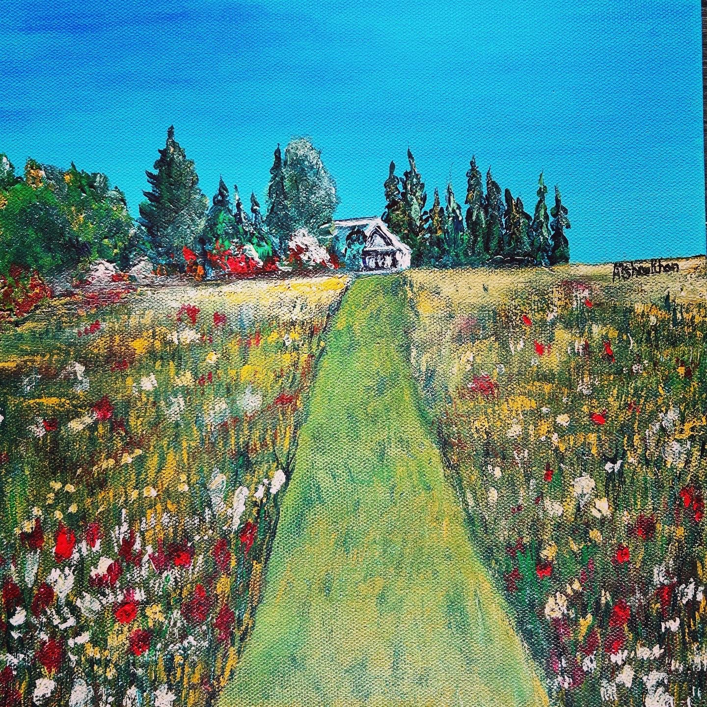 The path, original painting
