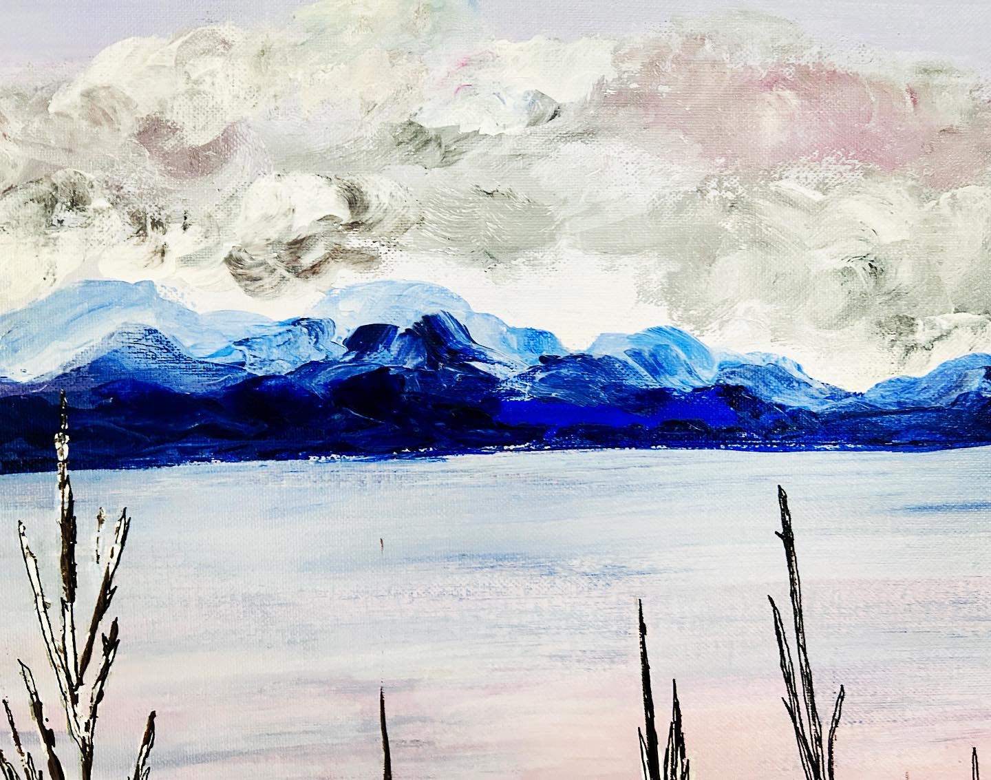 West coast, original painting