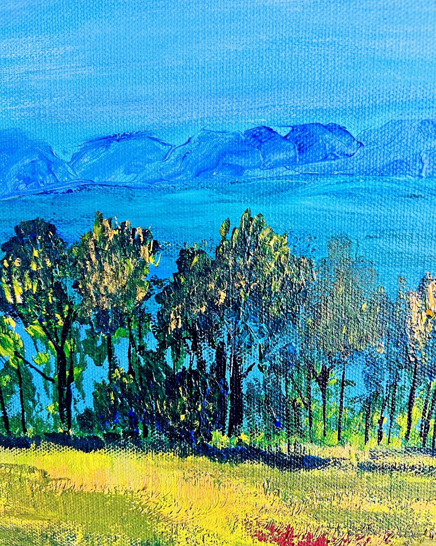 Immensity in view, original painting