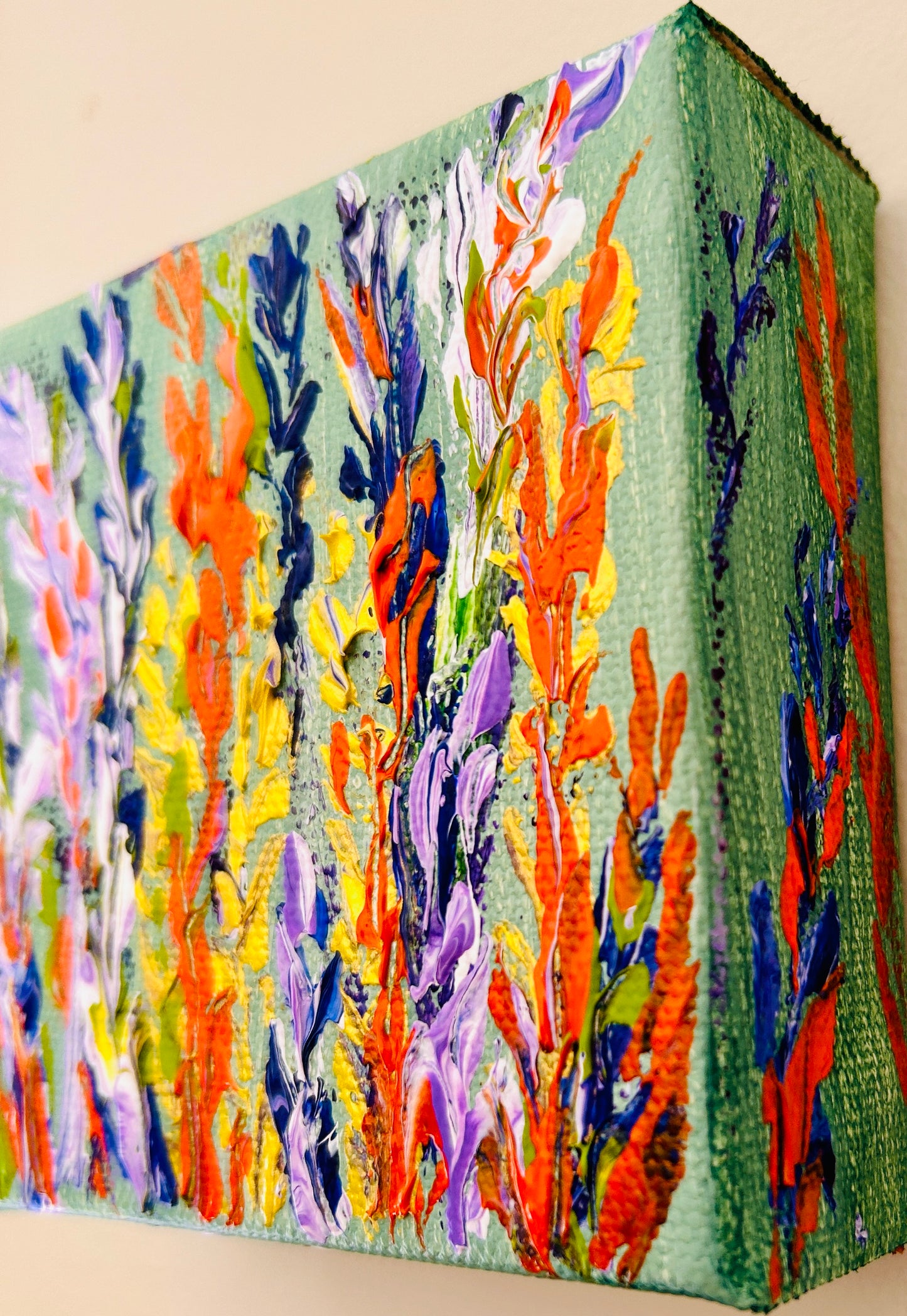 Multicoloured painting