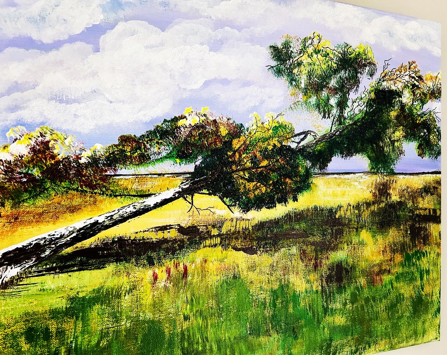 Hanging on, original painting