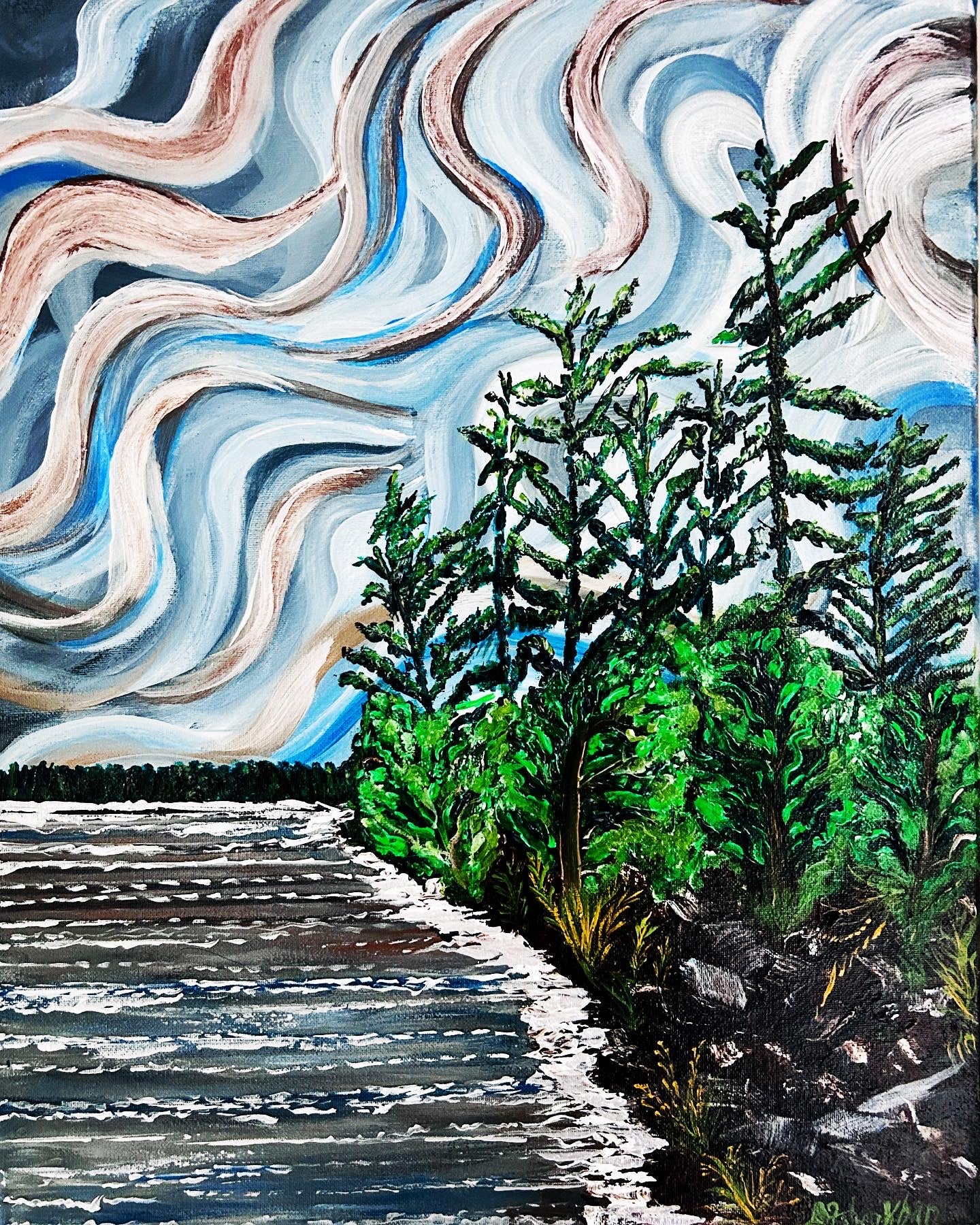 Mystery, original painting