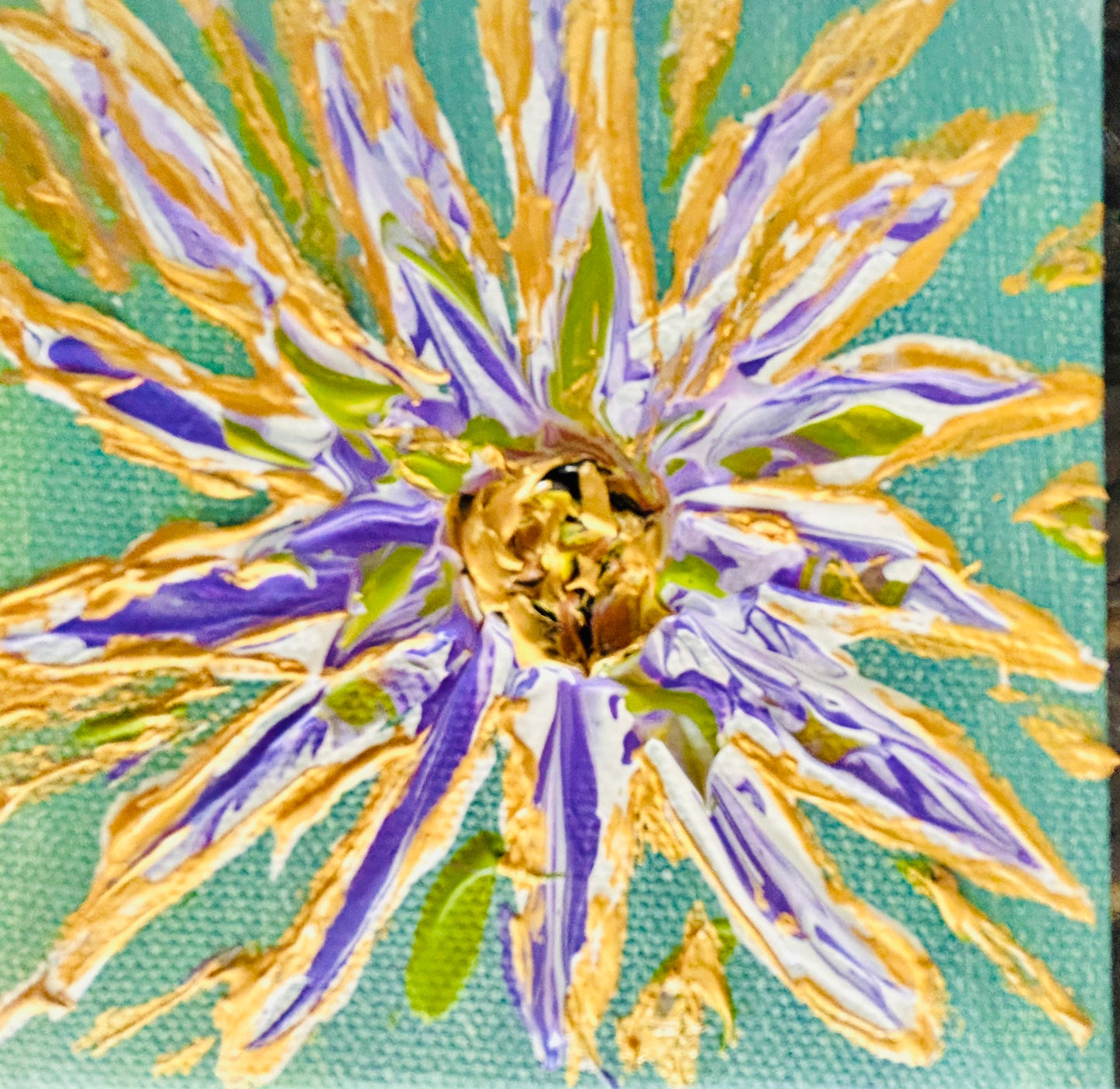 Fluid, flower artwork