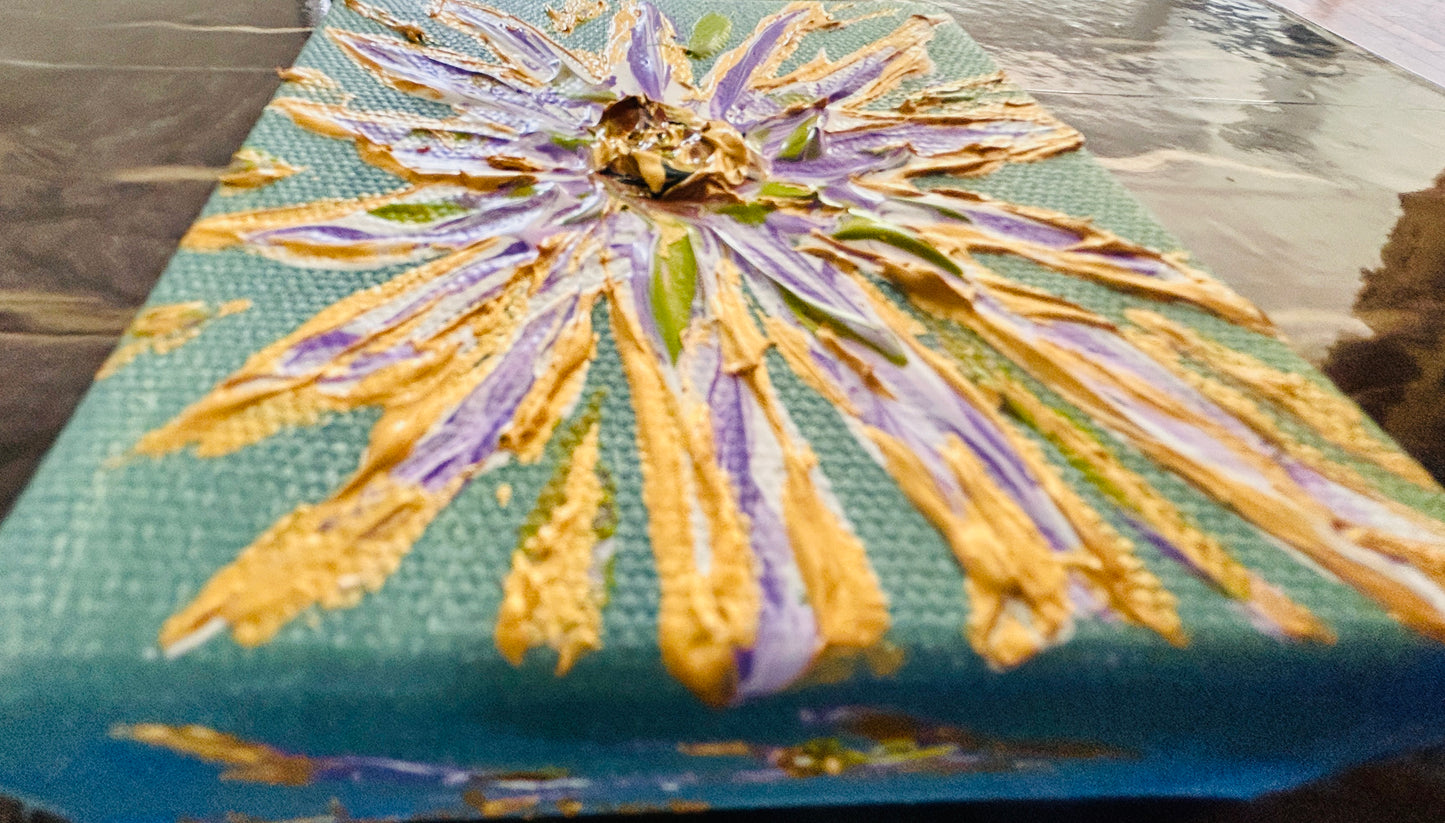 Fluid, flower artwork