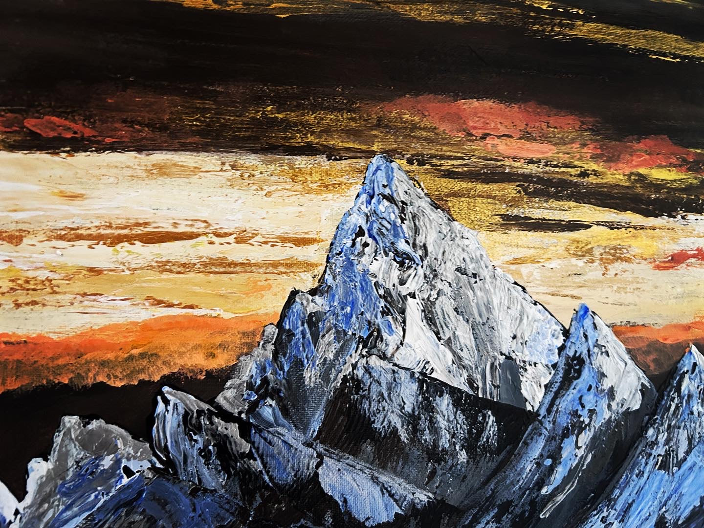 Mount Everest Painting