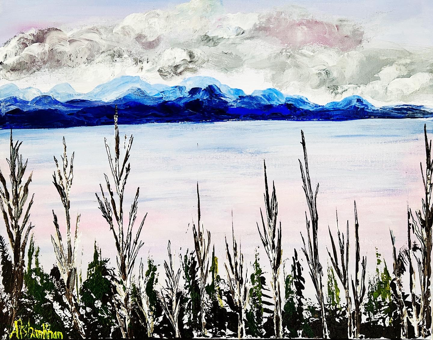 West coast, original painting