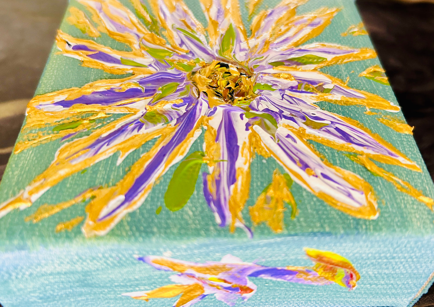 Fluid, flower artwork