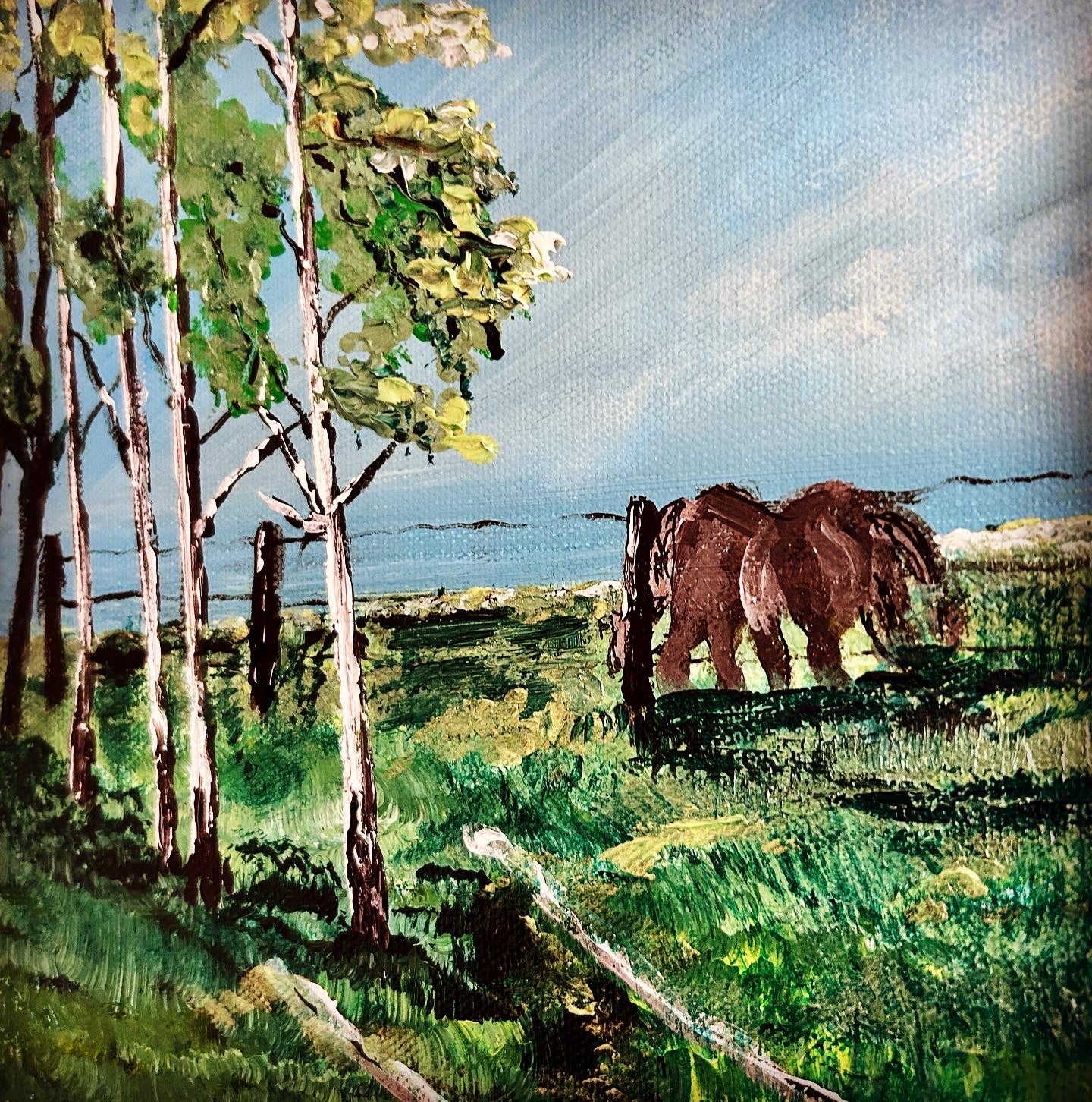 Awakening, Original Painting