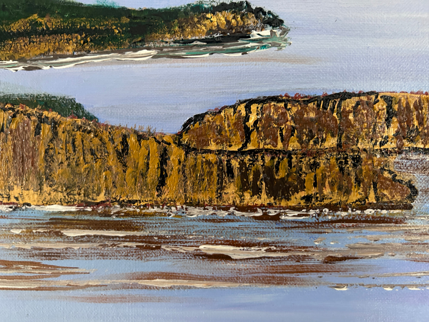 Art for sale, Saskatchewan river