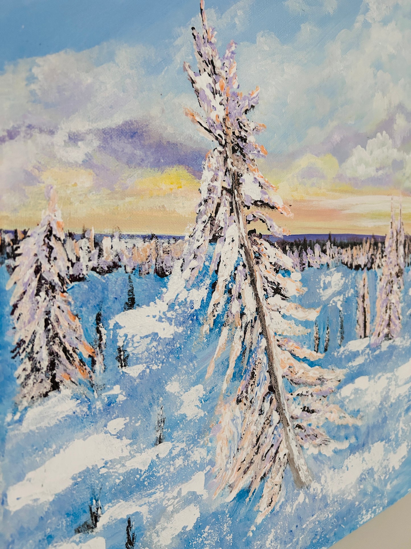Art for sale, winter beauty