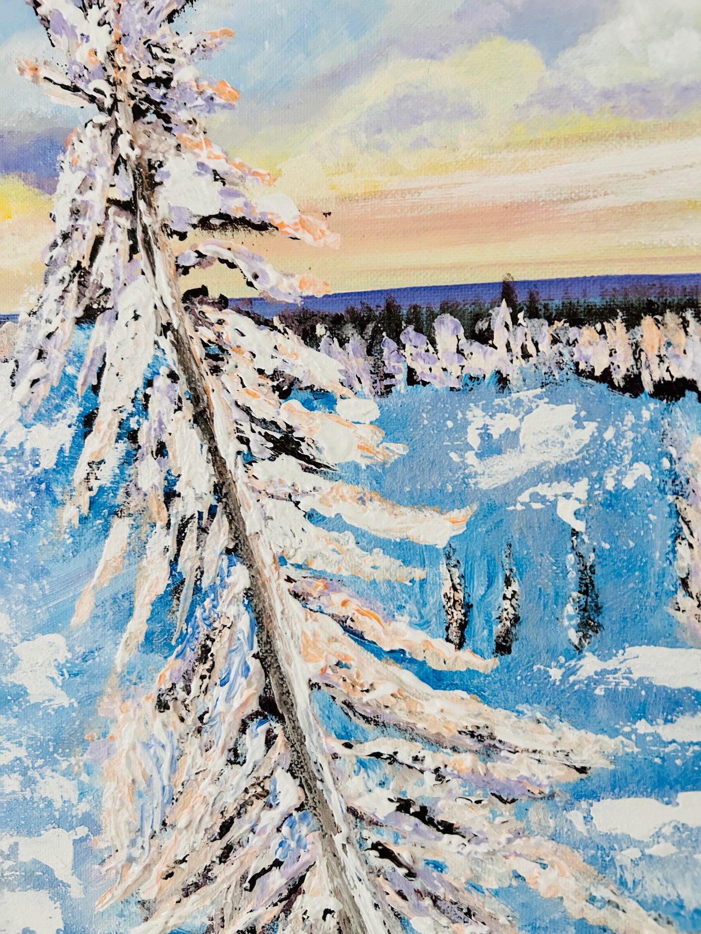 Art for sale, winter beauty