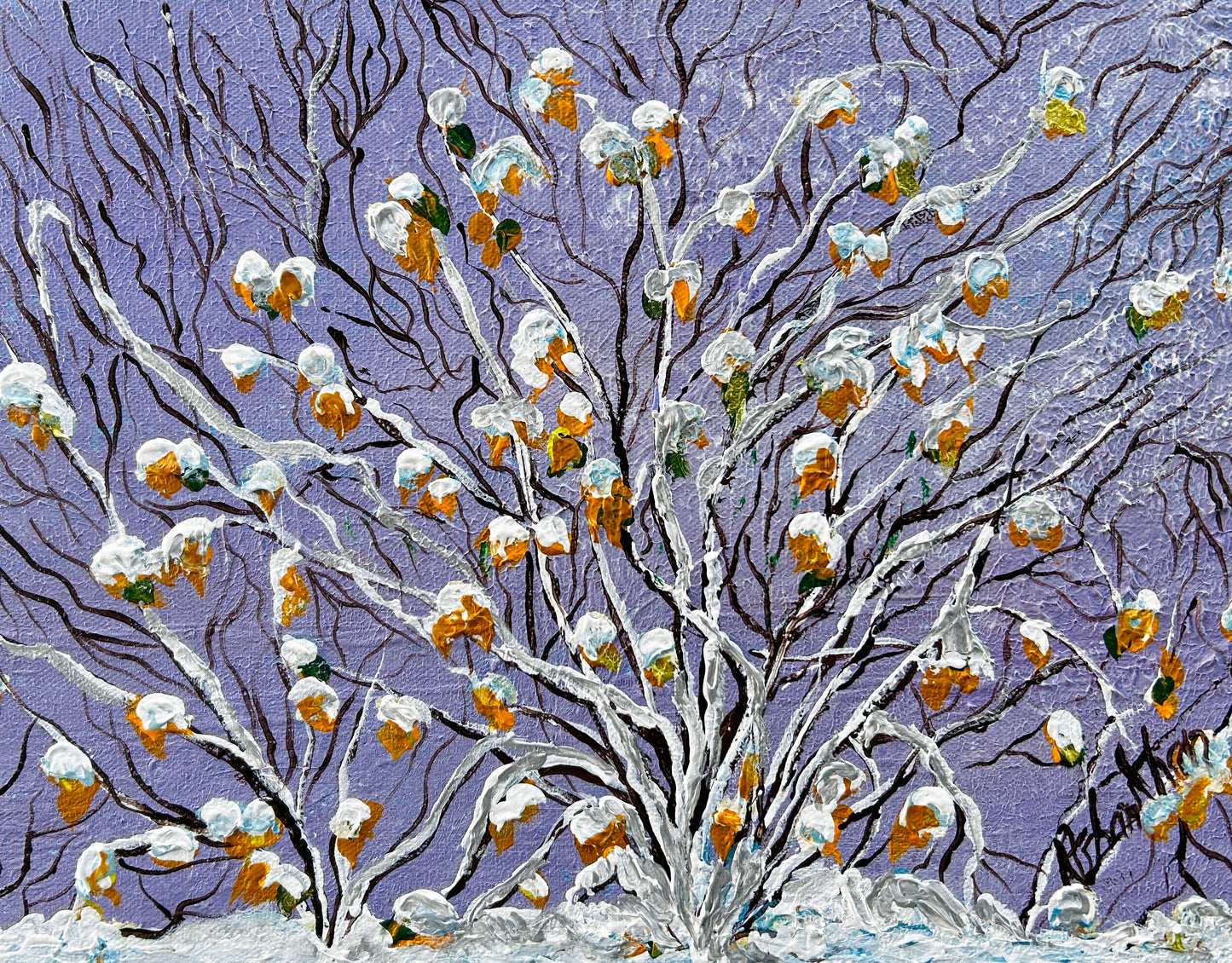 Snow caps