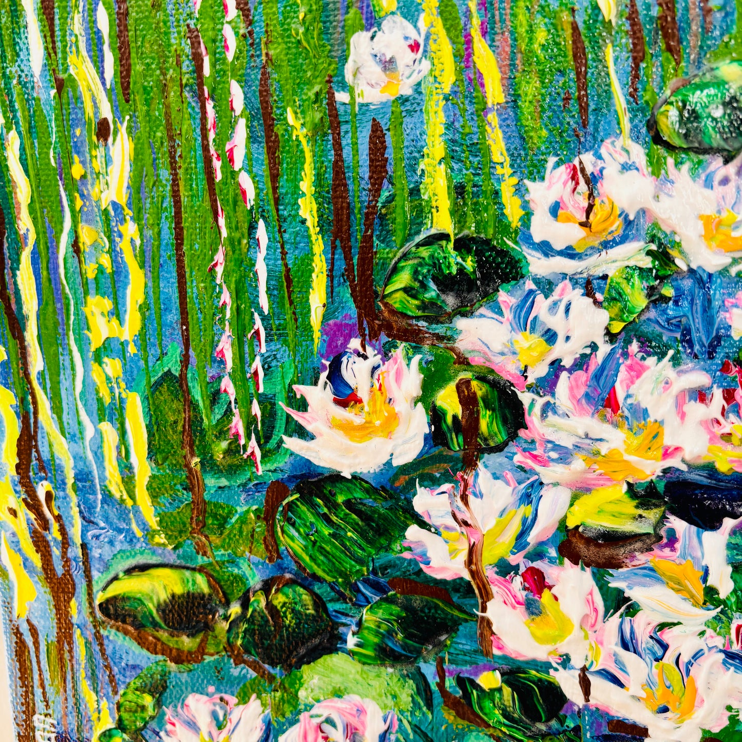 Water Lilies, original artwork