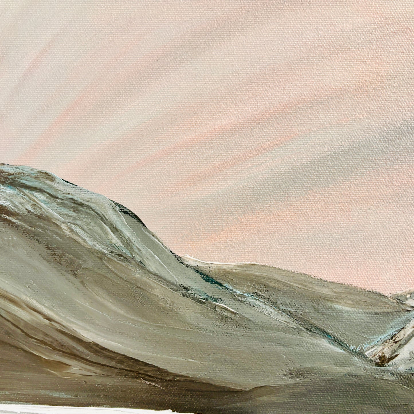 Lake Louise beauty, 16x16” original painting