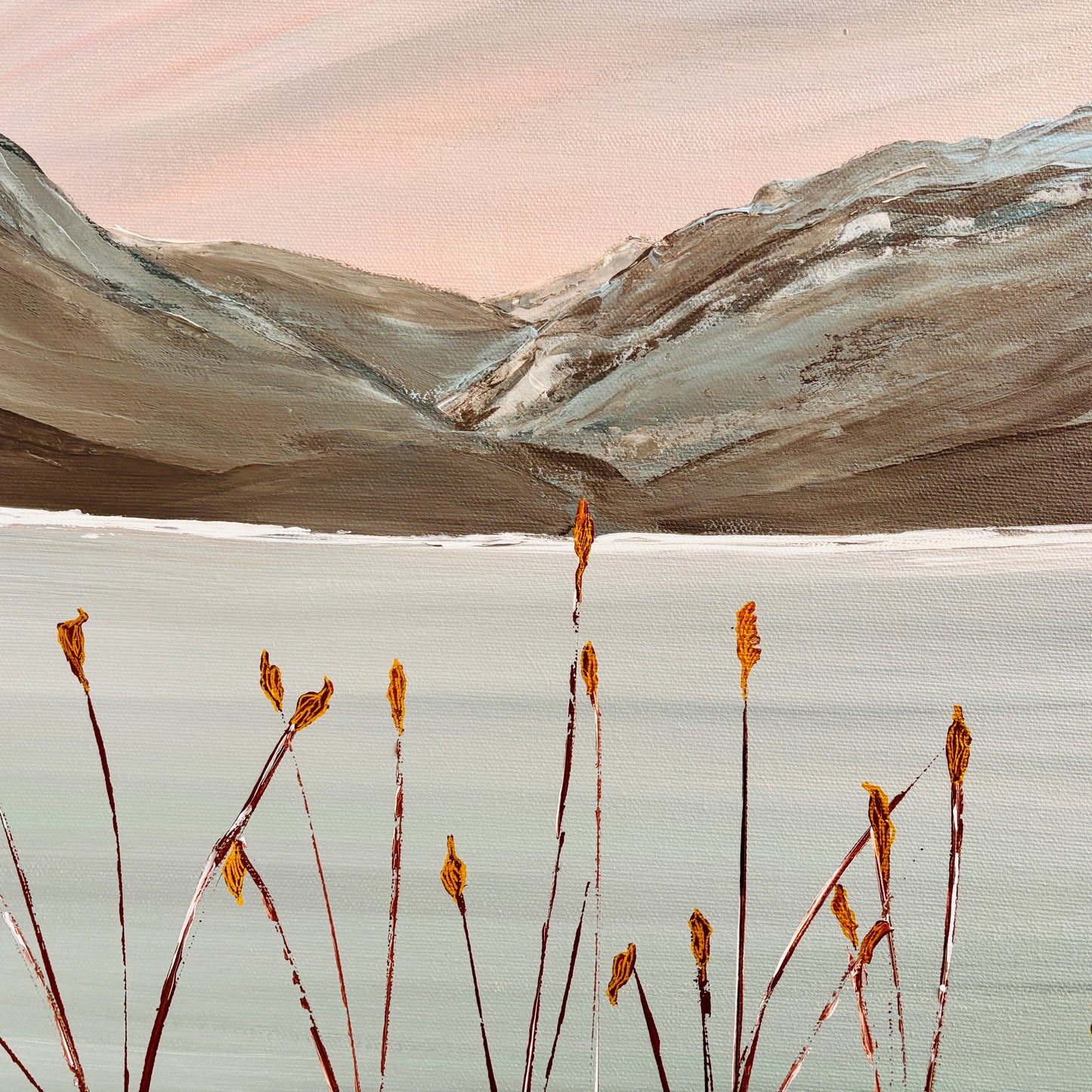 Lake Louise beauty, 16x16” original painting