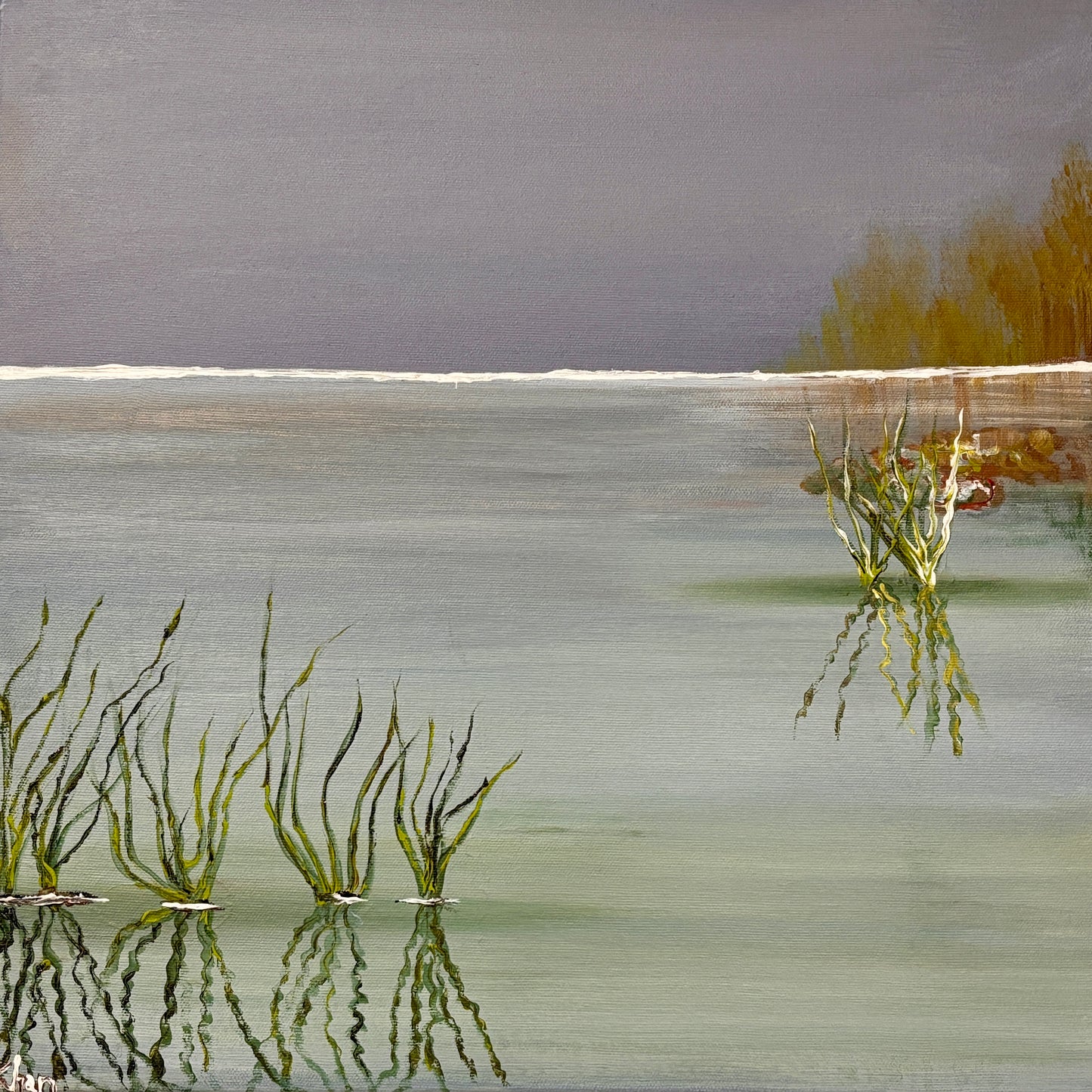 Serenity, 16x16” original painting
