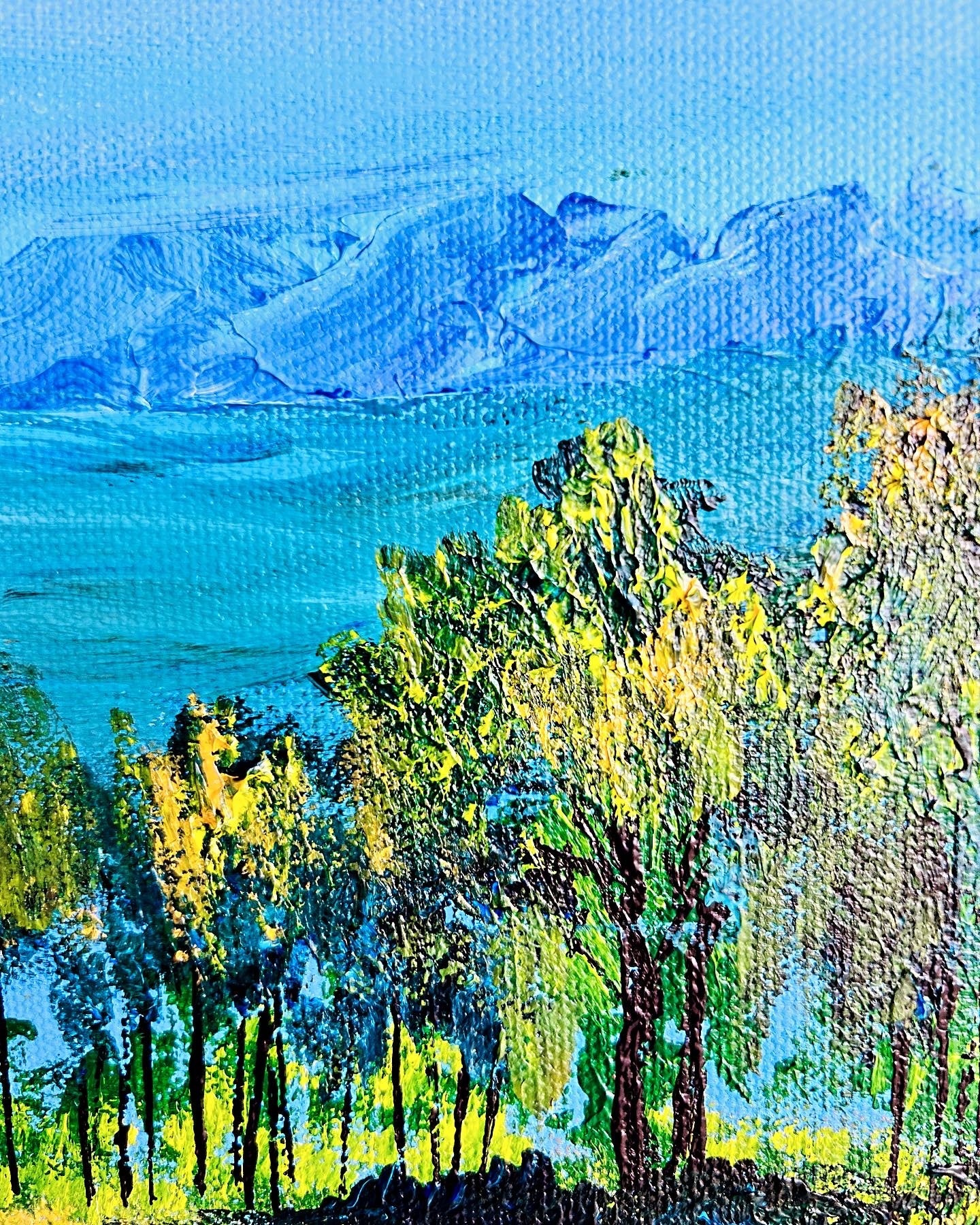 Immensity in view, original painting