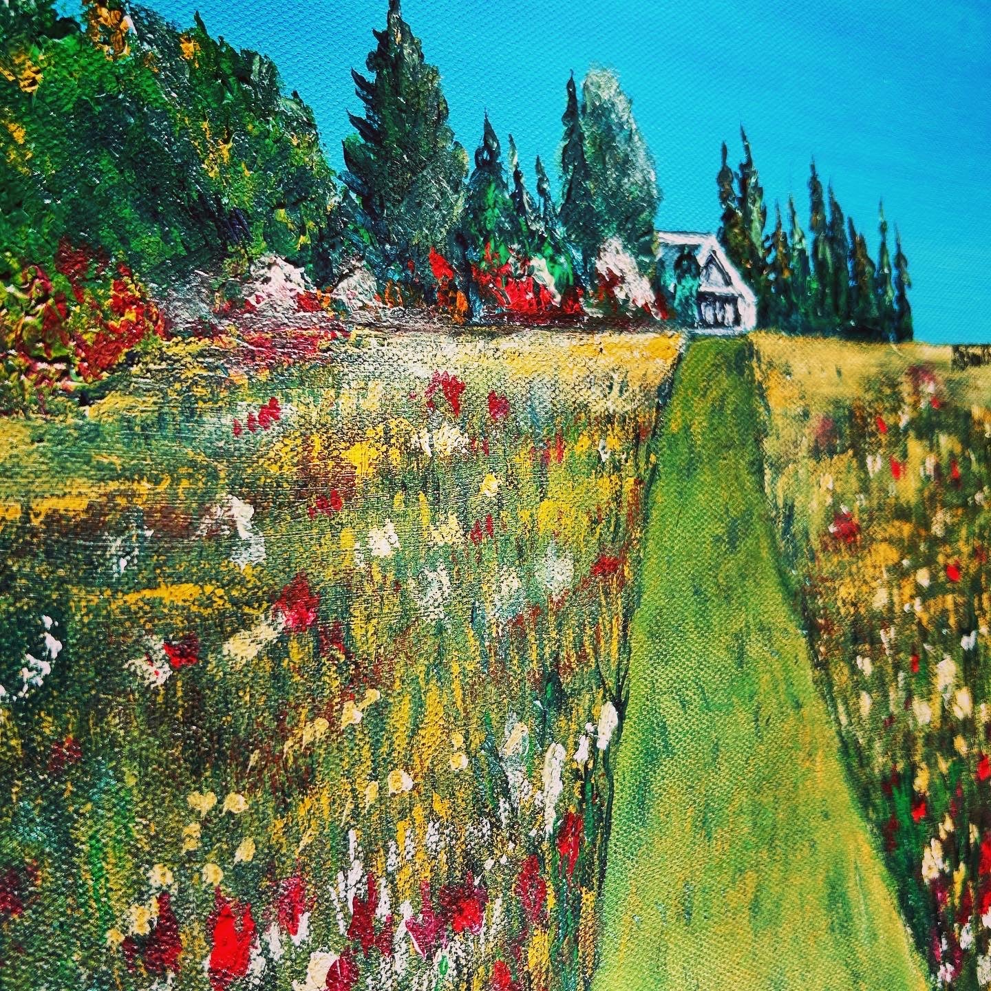 The path, original painting