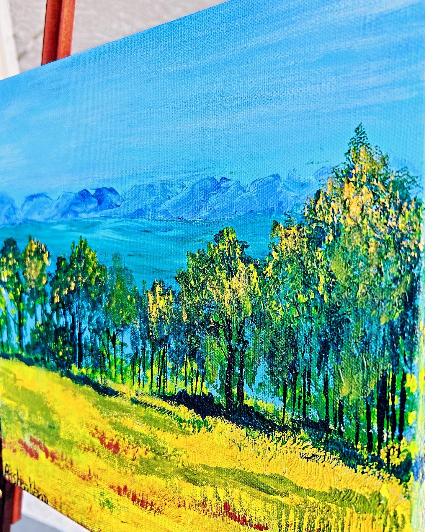 Immensity in view, original painting