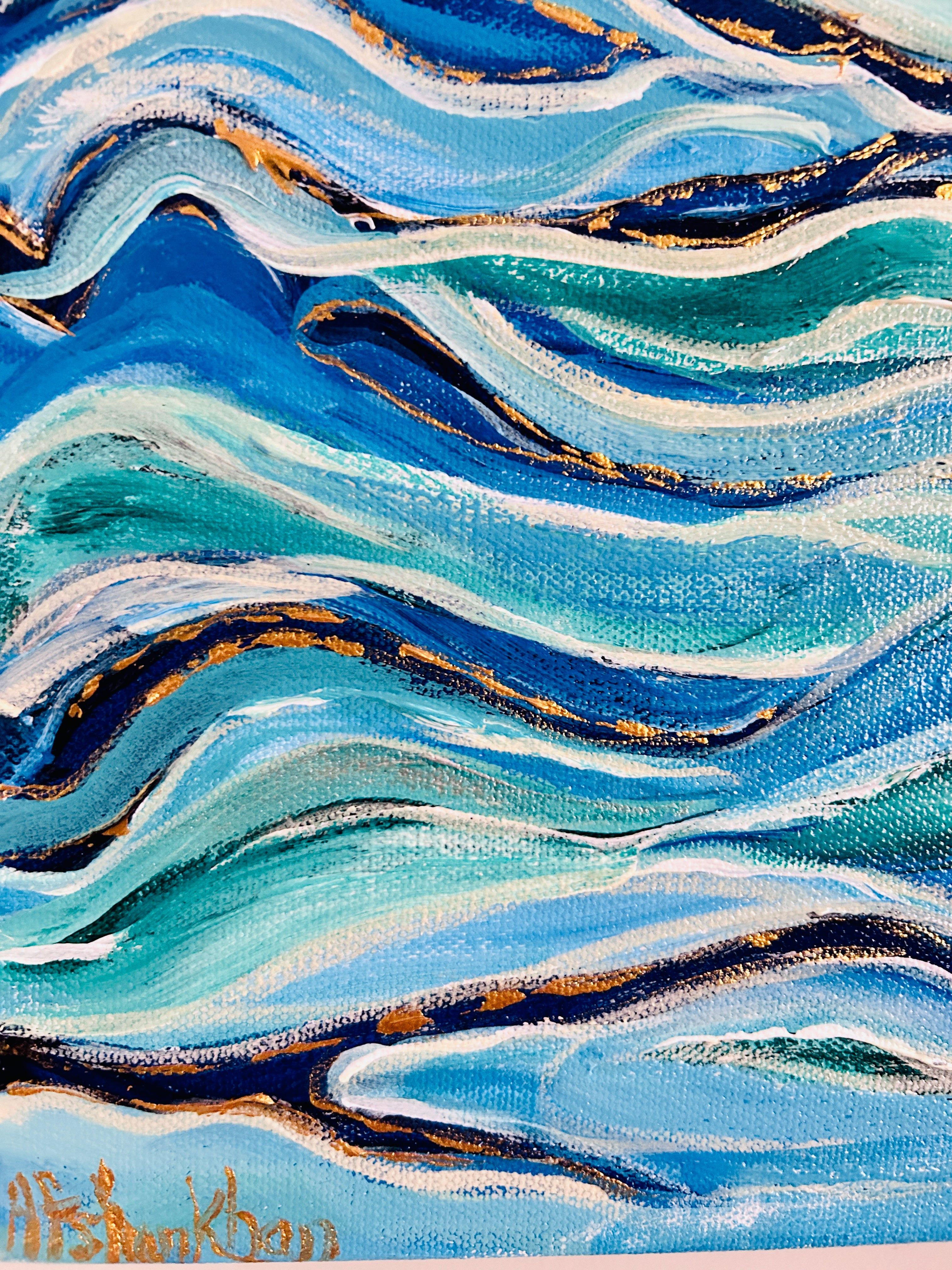 2024 Waves abstract