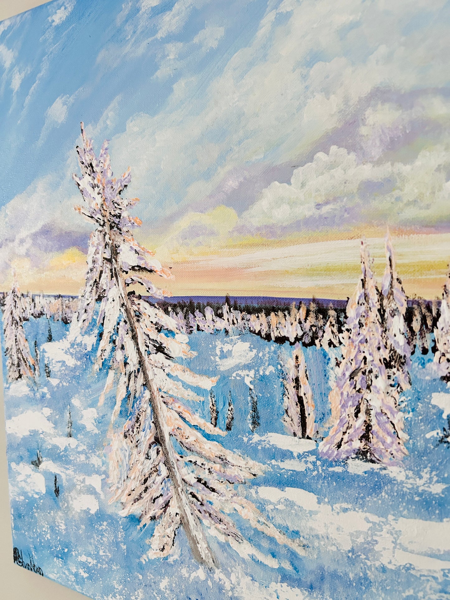 Art for sale, winter beauty