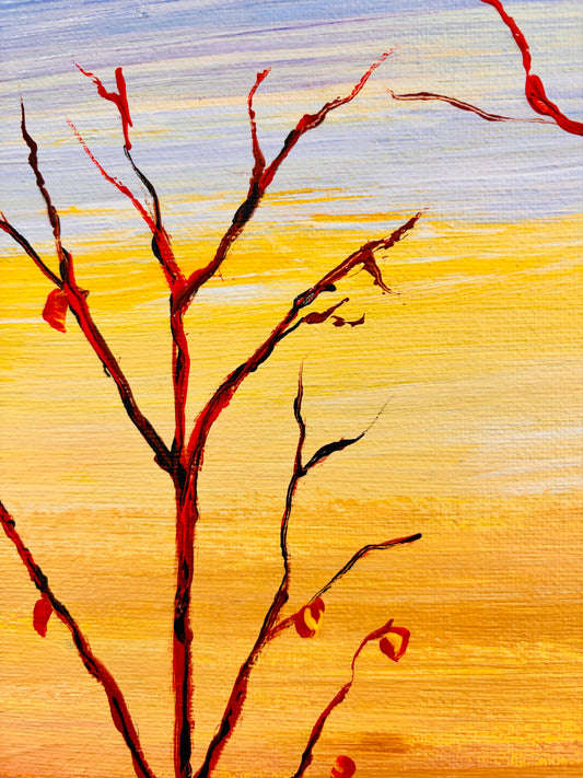 Two Brave Souls, original Painting