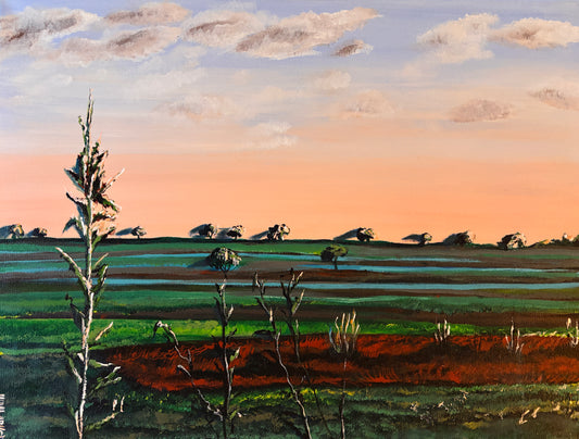 Shadows, 18x24” original painting